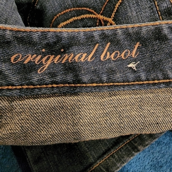 Loft Original Bootcut Jean Dark Wash Denim Basic Casual Capsule Wardrobe EUC - Picture 5 of 8